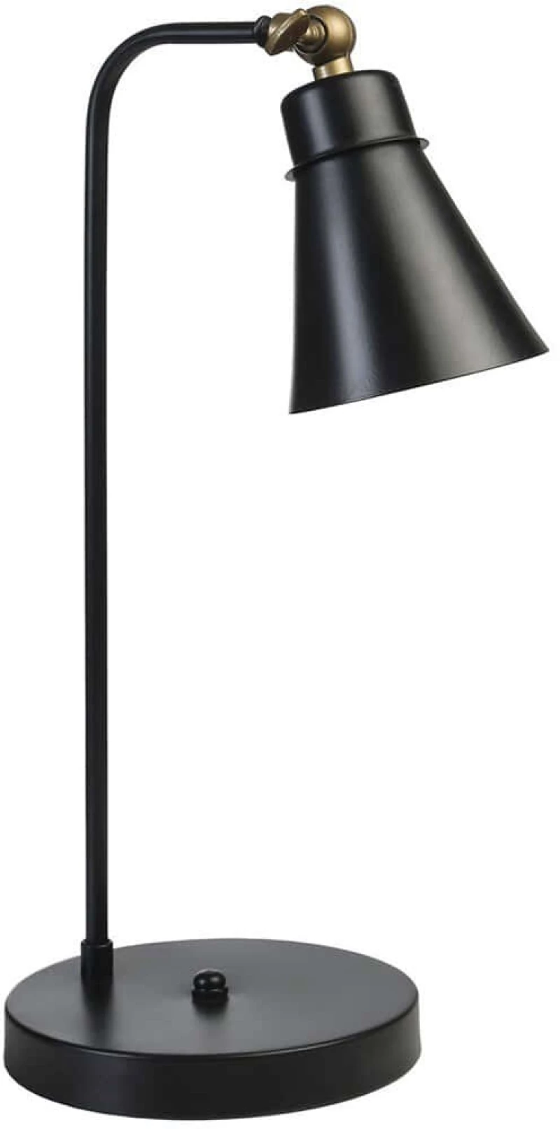 Φωτιστικό Επιτραπέζιο Dora 534LUN5125 Φ18x45cm E14 40W Black Opviq