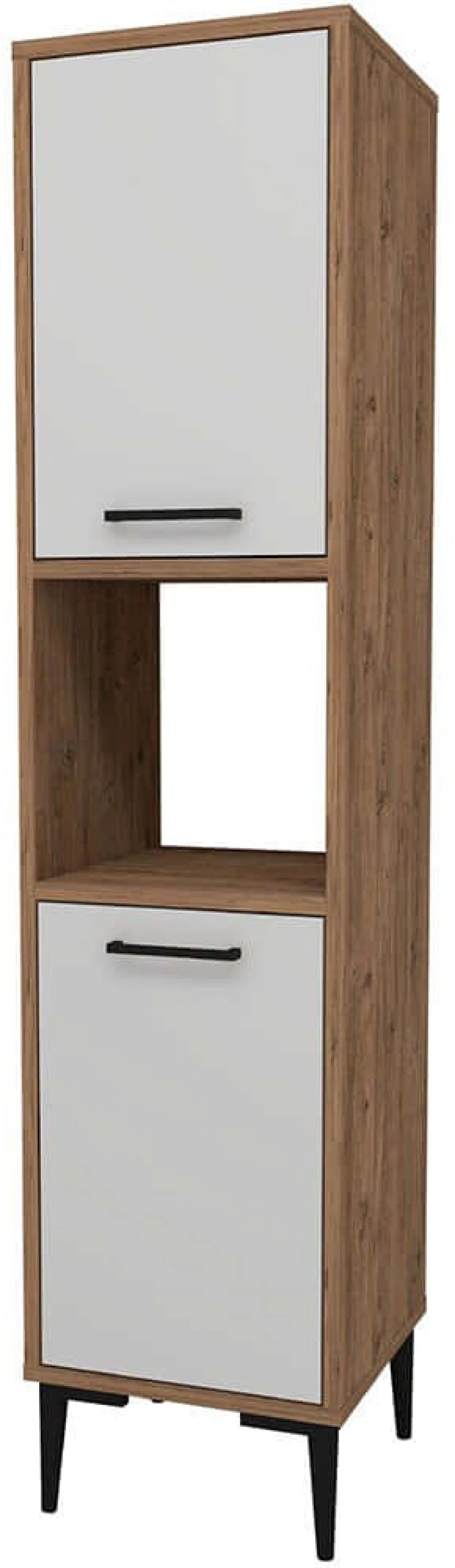 Στήλη Μπάνιου Daminol 550ARN2414 35x35x153,6cm Pine-White Μοριοσανίδα, Μελαμίνη