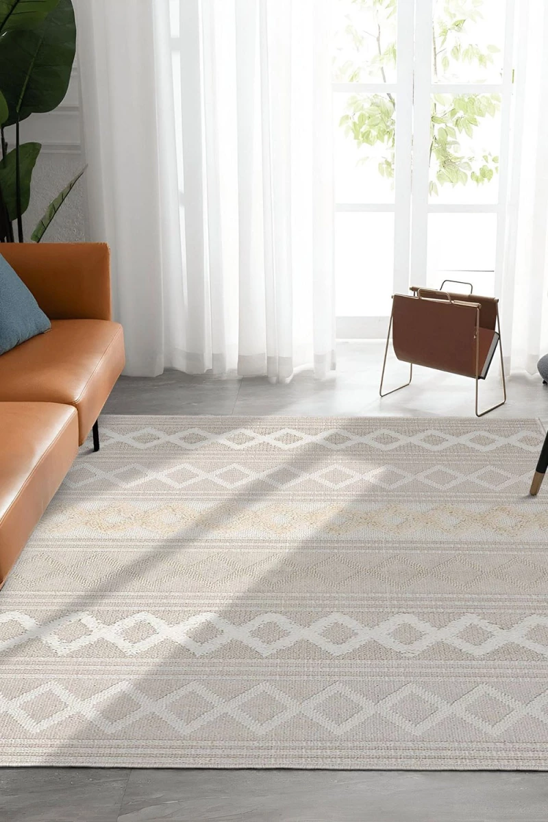 Χαλί W1121 213HFT2204 Beige-Cream Conceptum Hypnose 100X150cm