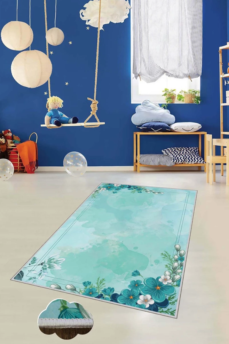 Χαλί Hmnt504 477HFT1743 Turkuaz Conceptum Hypnose 180X280cm