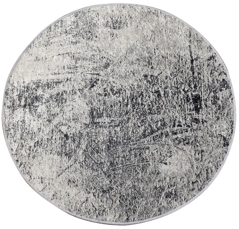 Χαλί Evidence 882CHL1098 Beige-Black Conceptum Hypnose 140x140cm Round