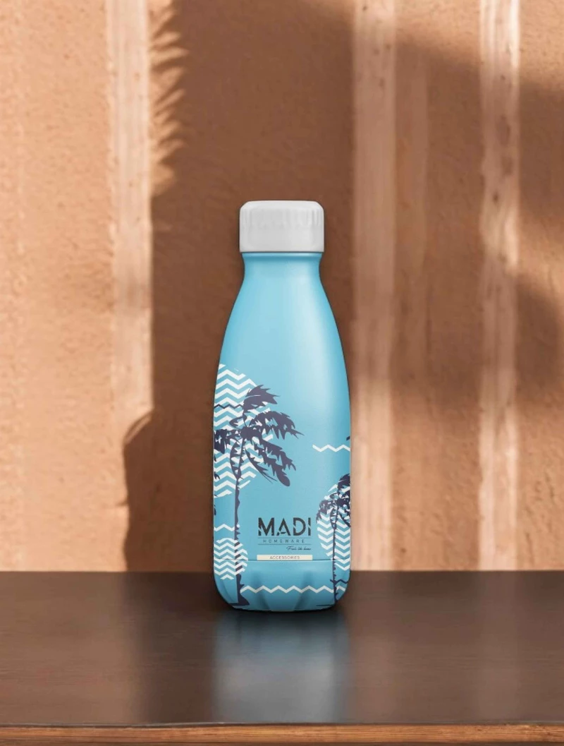 Θερμός 500ml PALM Σιέλ Θερμός 500ml: 27 x 7 x 4 εκ. MADI