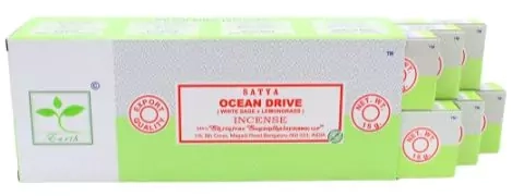 Earth Satya Incense Sticks Ocean Drive με Φασκόμηλο & Λεμονόχορτο