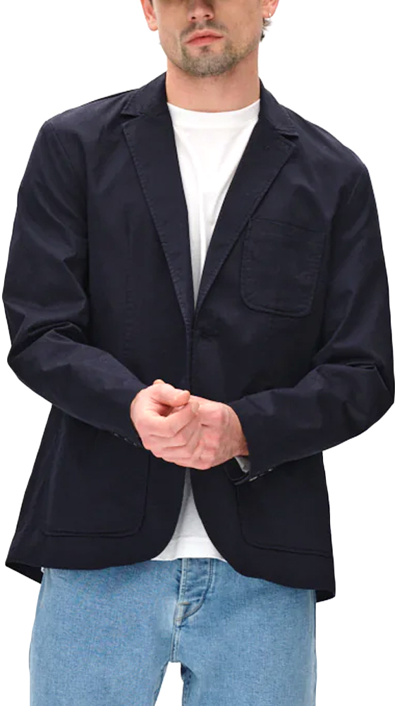 GABBA JOSH UNITE REGULAR FIT BLAZER MEN GABBA ΜΠΛΕ (11384-0580)