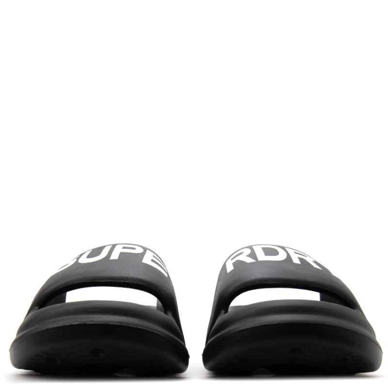 SUPERDRY AURORA POOL SLIDES WOMEN SUPERDRY ΛΕΥΚΟ- ΜΑΥΡΟ (TXS24108-BLACK)