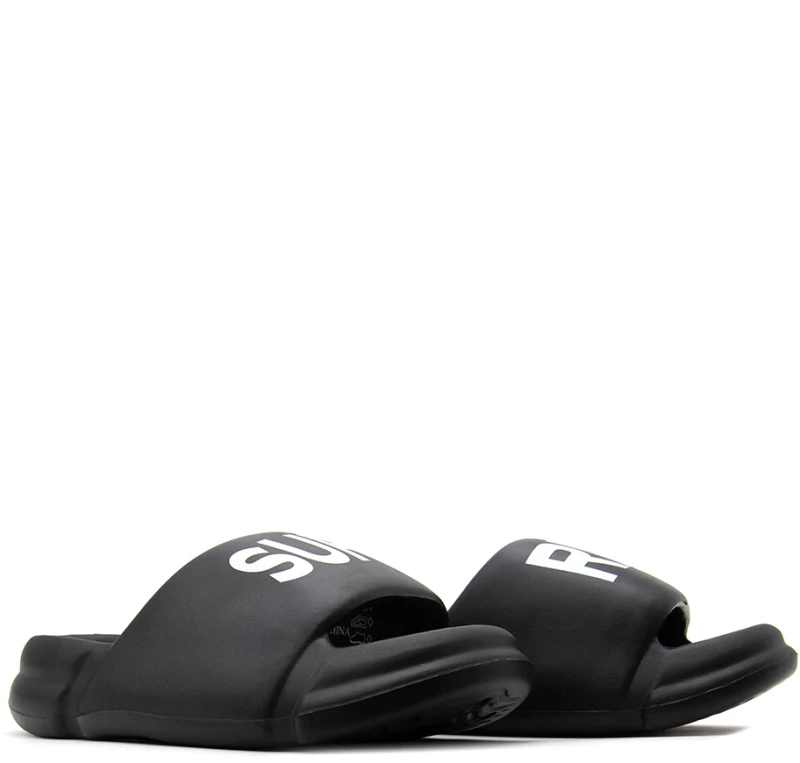 SUPERDRY AURORA POOL SLIDES WOMEN SUPERDRY ΛΕΥΚΟ- ΜΑΥΡΟ (TXS24108-BLACK)