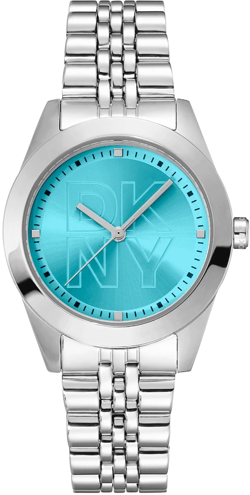 DKNY DK1L060M0035 Parsons Logo Silver