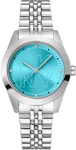 DKNY DK1L060M0035 Parsons Logo Silver