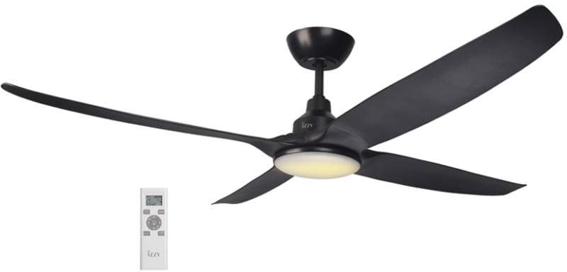 IZZY IZ-9044 Ανεμιστήρας οροφής 142εκ Μοτέρ DC 65W – Τηλεχειριστήριο