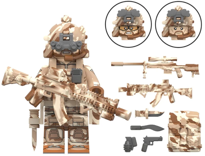 Συλλεκτική-ΦιγούραNAVY-SEALS-Military-Special-ForcesWM2439-4,5-cm-WM2439