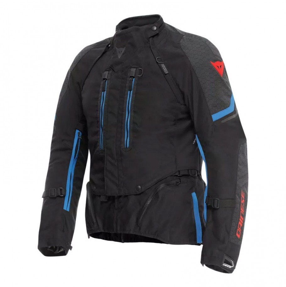 Dainese Super Adventure Absoluteshell Jacket Black/Black/Blue