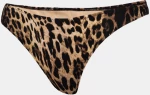 Μαγιό string slip Rock Club - Animal Print  - Mix and Match - Lycra