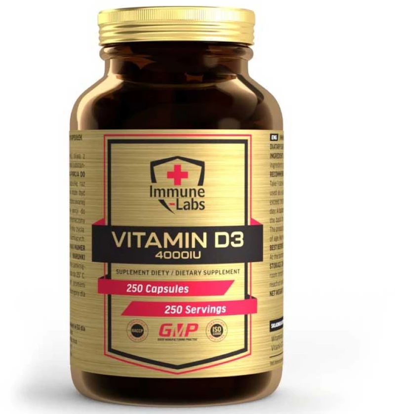 Vitamin D3 4000 250 caps - Immune-Labs