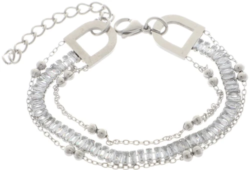 Βραχιόλι MK-7701-6 - Ασημί