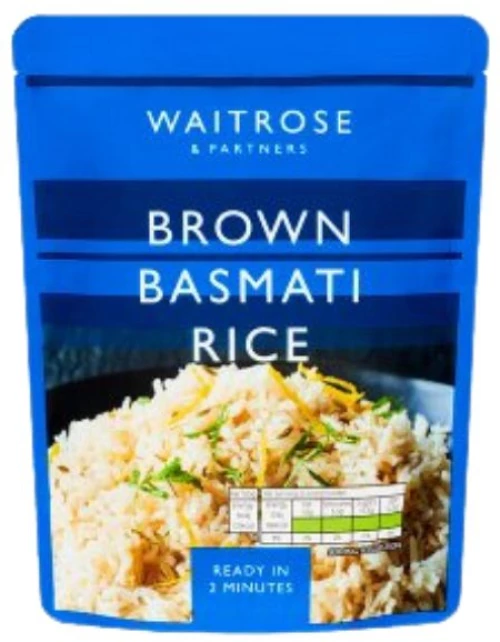 Έτοιμο Ρύζι Waitrose Brown Basmati Rice
