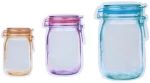 Σακούλες αποθήκευσης τροφίμων 6τμχ 150ml/400ml/750ml