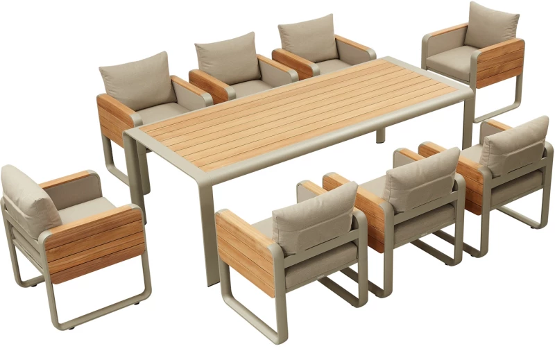 Nottingham/D9 Dining Set (207780) - Αλουμίνιο