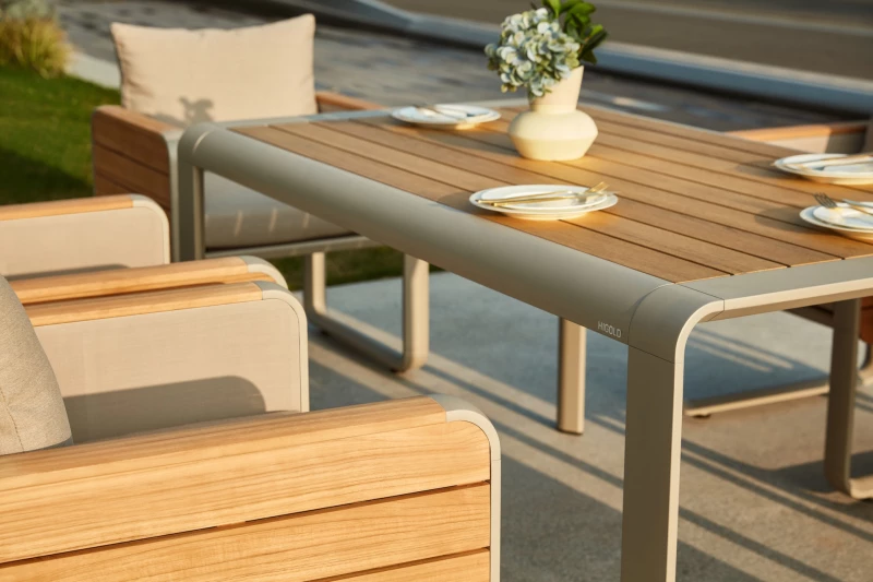 Nottingham/D9 Dining Set (207780) - Αλουμίνιο