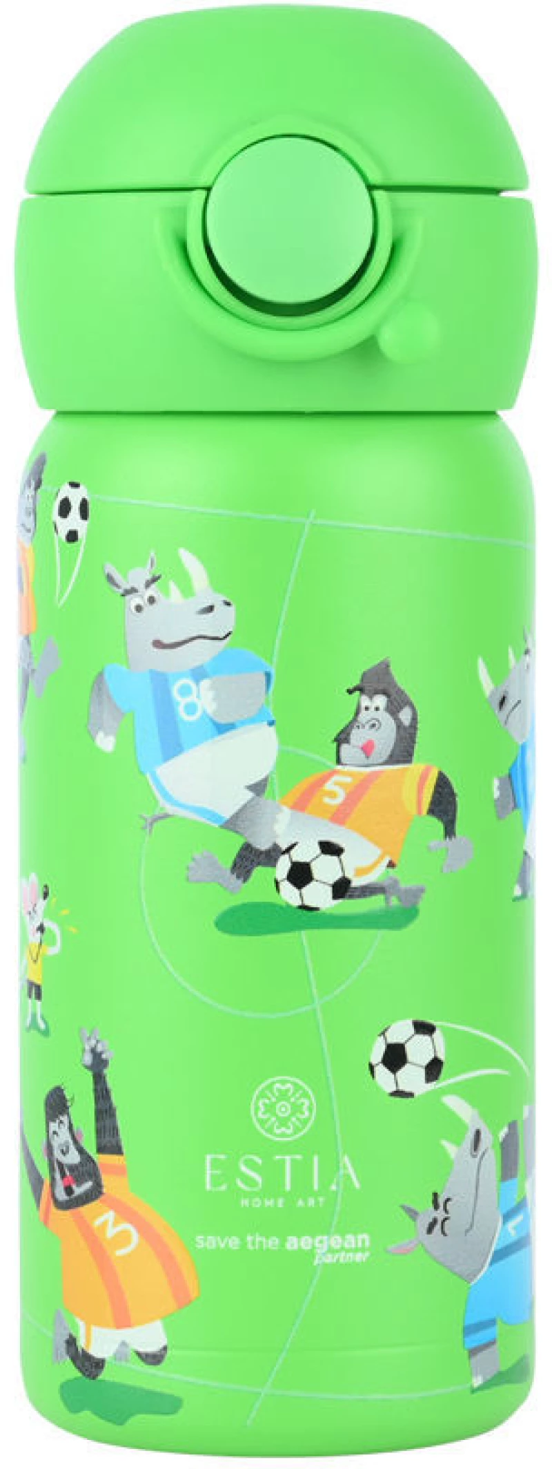 ΘΕΡΜΟΣ ΠΑΙΔΙΚΟ WONDER BOTTLE SAVE THE AEGEAN 350ml JUNGLE KICK 01-33095