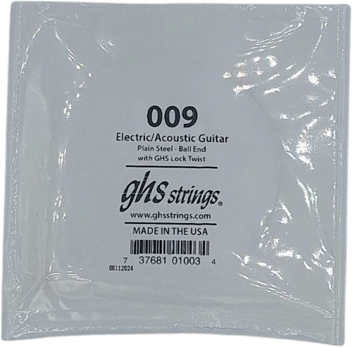 Μονή Χορδή Ghs Plain Ballend - 009