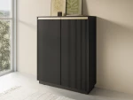 Μπουφές Royal Ανθρακί 103x127x39cm