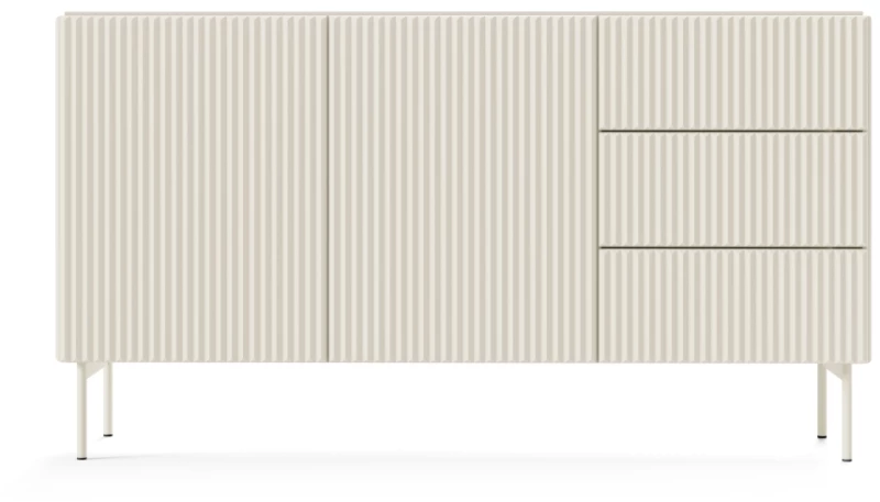 Μπουφές Muti με συρτάρια Λευκό Kazmir 147x81x40cm