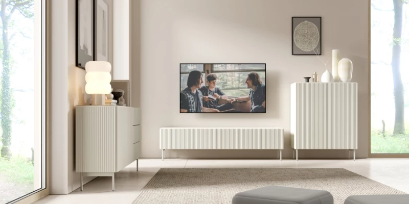 Μπουφές Muti με συρτάρια Λευκό Kazmir 147x81x40cm