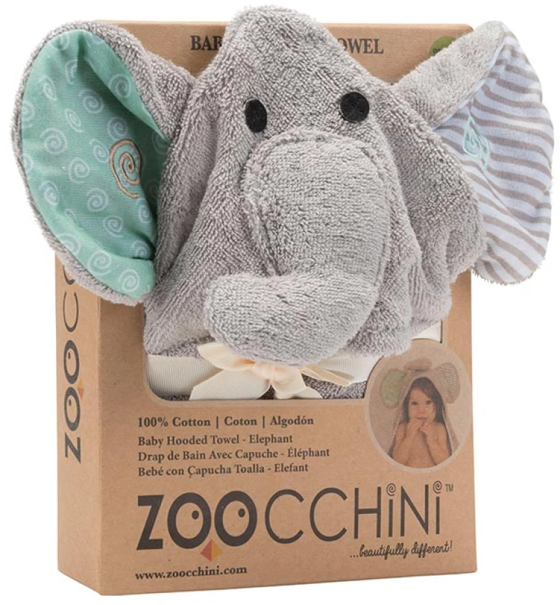 Zoocchini Βρεφική Πετσέτα Elephant ZOO1009