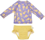 Zoocchini Σετ UV Μαγιώ και Μπλούζα Pineapple - 3 ΕΤΩΝ ZOO16406-3T Κορίτσι