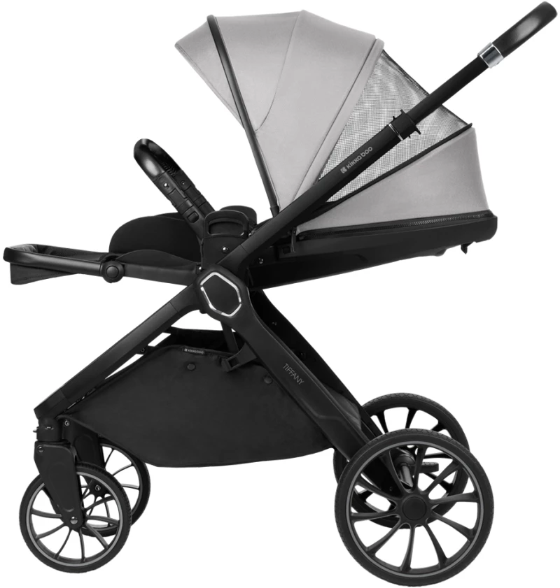 Kikka Boo Καρότσι 2 σε 1 Tiffany Light Grey 2024 31001020152