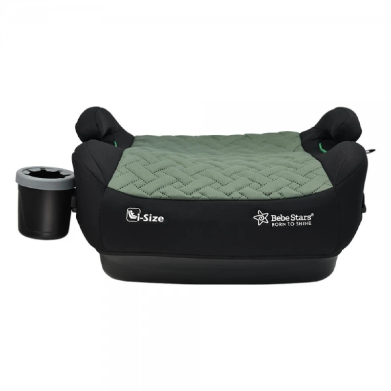 Bebe stars Κάθισμα Αυτοκινήτου Booster Isofix i-Size 125 έως 150 cm Olive 954-176