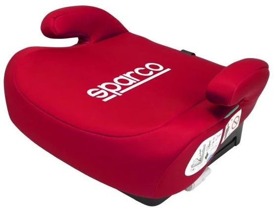 Sparco Κάθισμα Αυτοκινήτου Isofix Booster i-Size 125 εως 150cm Red SK100IRD
