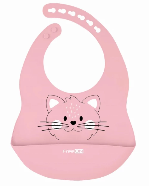 FreeOn Σαλιάρα Kitty Pink 85352