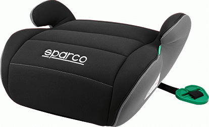 Sparco Κάθισμα Αυτοκινήτου Booster i-Size 100 εως 150cm Black F100KI_BK