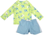 Zoocchini Σετ UV Μαγιώ Σορτς και Μπλούζα Stingray - 12-24m ZOO16401-12-24M Αγόρι