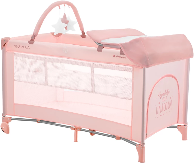 Kikka Boo Παρκοκρέβατο 2 επιπέδων So Gifted PLUS Pink 31003010131