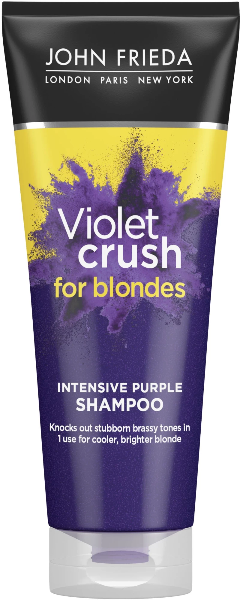 John Frieda - Violet Crush for Blondes Intensive Purple Shampoo - Purple - 250 ml / Beauty