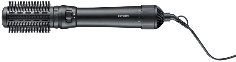 Severin WL 0241 hair styling tool Hot air brush Warm Black 1000 W 1.8 m