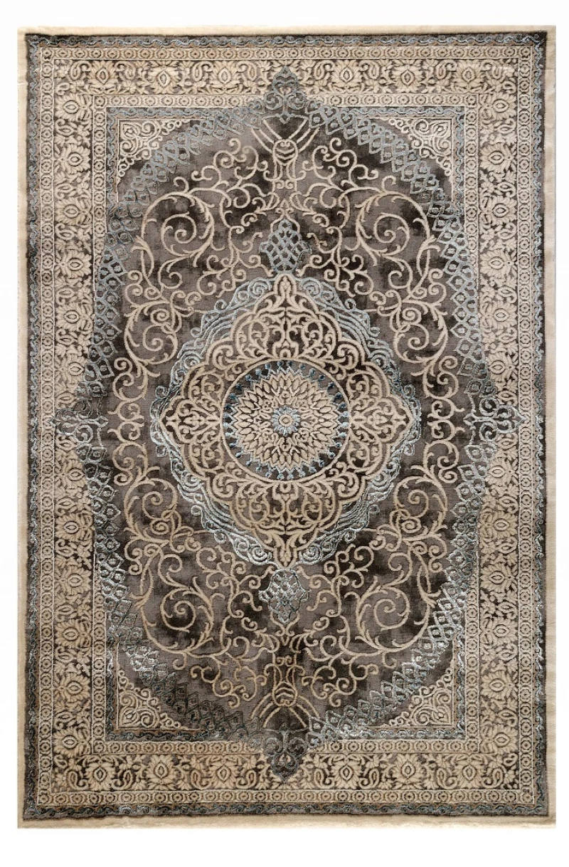 Tzikas Carpets 16954-ΓΚΡΙ-ΜΠΛΕ Χαλί ELITE 067X000
