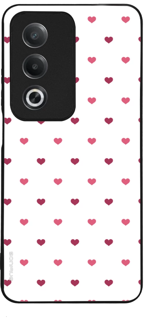 Θήκη Sonique Heart Series για Oppo A80 5G Λευκό 01