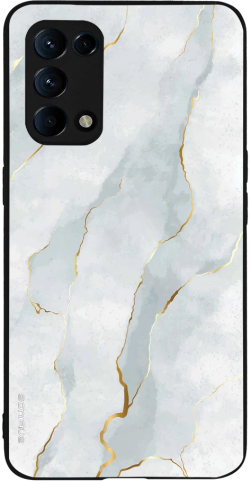Θήκη Sonique Marble Series για Oppo Find X3 Lite 5G Λευκό 01