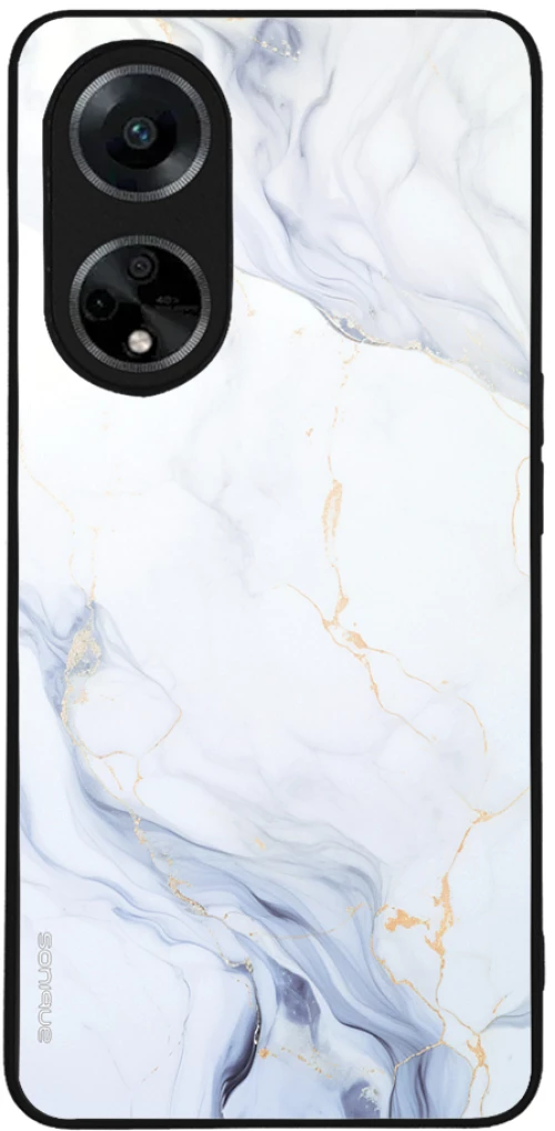 Θήκη Sonique Marble Series για Oppo A98 5G Λευκό 02
