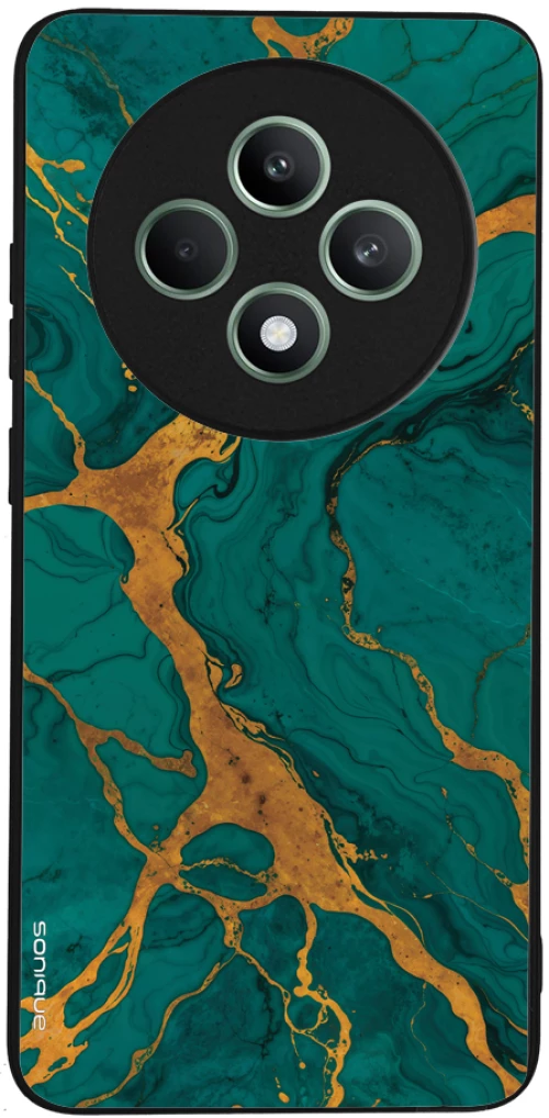 Θήκη Sonique Marble Series για Oppo Reno12 F 5G / Oppo Reno12 FS 5G Πράσινο