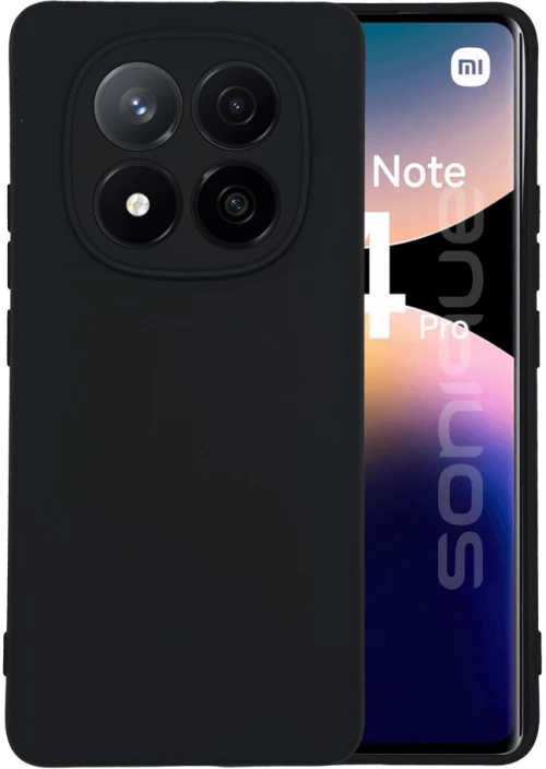 Θήκη Σιλικόνης My Colors Sonique Xiaomi Redmi Note 14 Pro 5G / Poco X7 5G Μαύρο