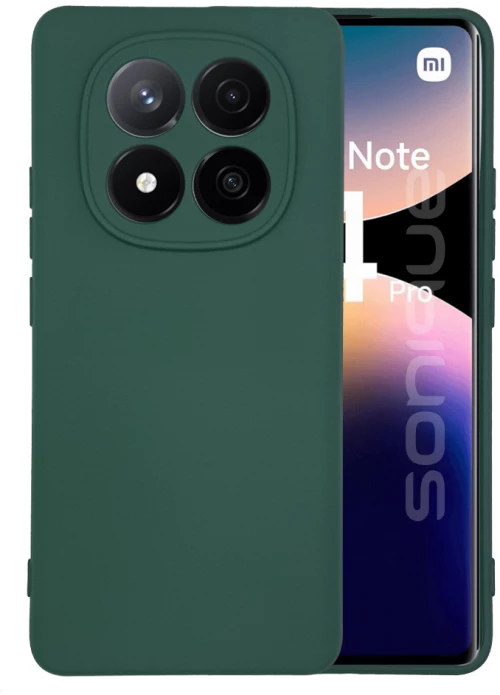 Θήκη Σιλικόνης My Colors Sonique Xiaomi Redmi Note 14 Pro 4G Πράσινο Σκούρο