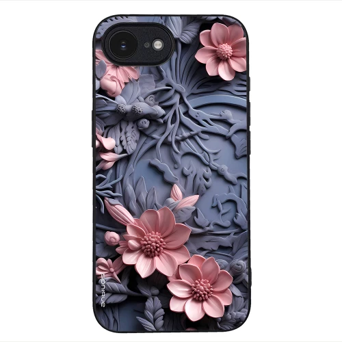 Θήκη Sonique 3D Flower Series για Apple iPhone 16e Ροζ 02