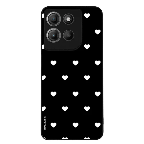 Θήκη Sonique Heart Series για Motorola Moto G15 4G / Moto G15 Power Μαύρο 02