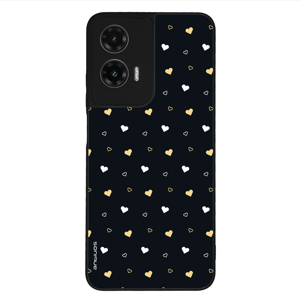 Θήκη Sonique Heart Series για Motorola Moto G35 5G Μαύρο 01