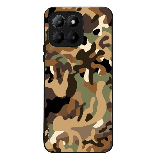 Θήκη Sonique Camouflage Army Series για Honor 70 Lite 5G Καφέ