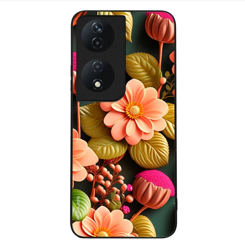Θήκη Sonique 3D Flower Series για Honor 90 Smart 5G / Honor X7b Σομόν